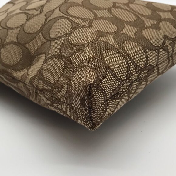 Coach Signature Canvas North South Swingpack 52576 - Picture 7 of 11